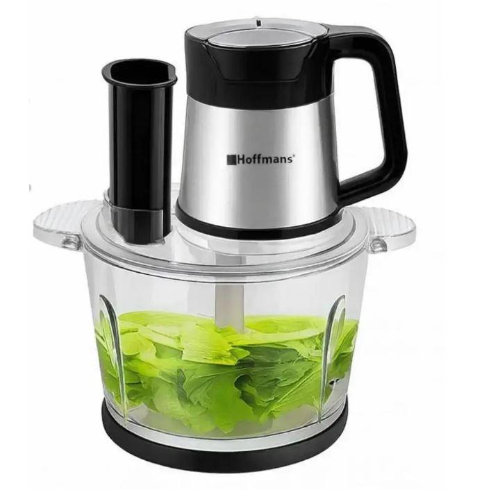 Електричний подрібнювач Hoffmans HM-8857 Універсальний прилад для кухні 3 л 1800Вт