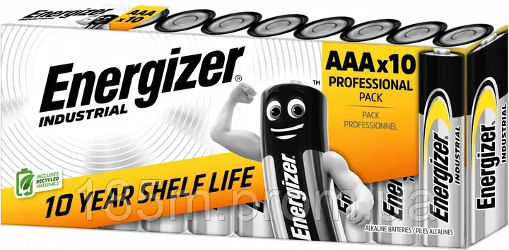 Батарейка ENERGIZER AAA LR03 Industrial 10шт, фото 1