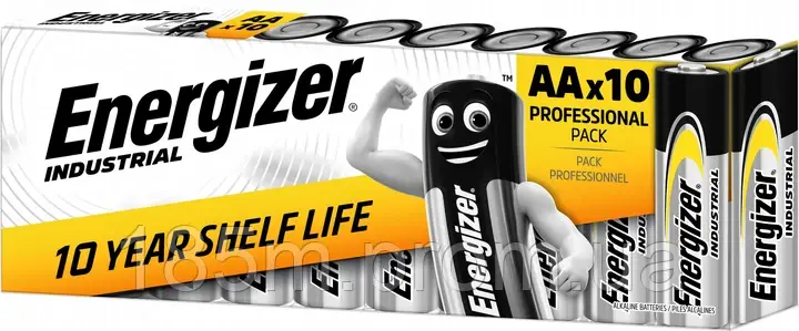 Батарейка ENERGIZER АА LR06 Industrial 10шт, фото 1
