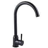 Змішувач для кухні Globus Lux ALPEN SUS-203S-MOD-BB, фото 5