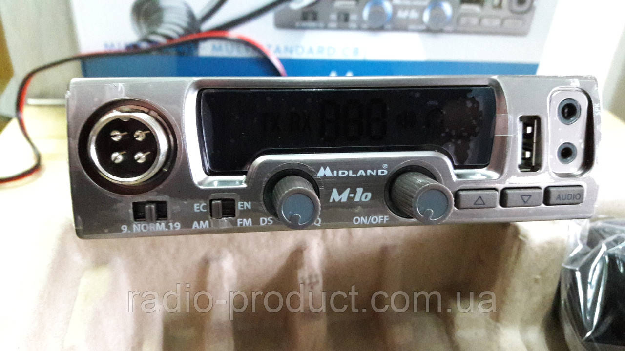 Радіостанція MIDLAND M-10 USB, Сі-Бі рація - фото 2 - id-p480601894