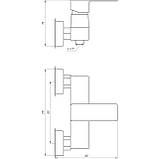 Змішувач для душу DOMINO MALIBU DMM-105N, фото 5