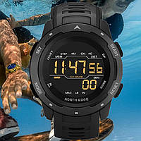 Годинники North Edge Saturn 50 м  Чорний