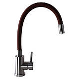 Змішувач для кухні Globus Lux ALPEN SUS-203SBR, фото 3