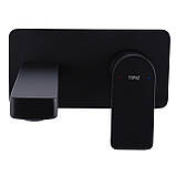 Змішувач для умивальника TOPAZ SARDINIA TS 08205-H20-BB, фото 3