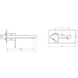 Змішувач для умивальника TOPAZ SARDINIA TS 08205-H20-BB, фото 7