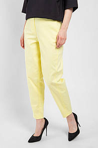 Штани жіночі банани джинсові жовті Венс MKSH2641-2