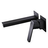 Змішувач для умивальника TOPAZ LEXI TL 21235-H57A-BL, фото 3