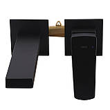 Змішувач для умивальника TOPAZ LEXI TL 21235-H57A-BL, фото 4