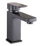 Змішувач для умивальника Globus Lux Milano GLM-401-11-Graphite, фото 2