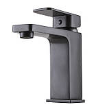 Змішувач для умивальника Globus Lux Milano GLM-401-11-Graphite, фото 4