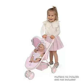 Коляска для ляльок DeCuevas 90275 Sophie (прогулянкова, кошик)