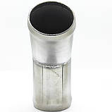 Кут зварний 55 мм під кутом 45° з нержавіючої сталі, фото 2