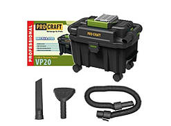 Пилосос промисловий акумул. Procraft VP20 (без АКБ і зар. услів.)