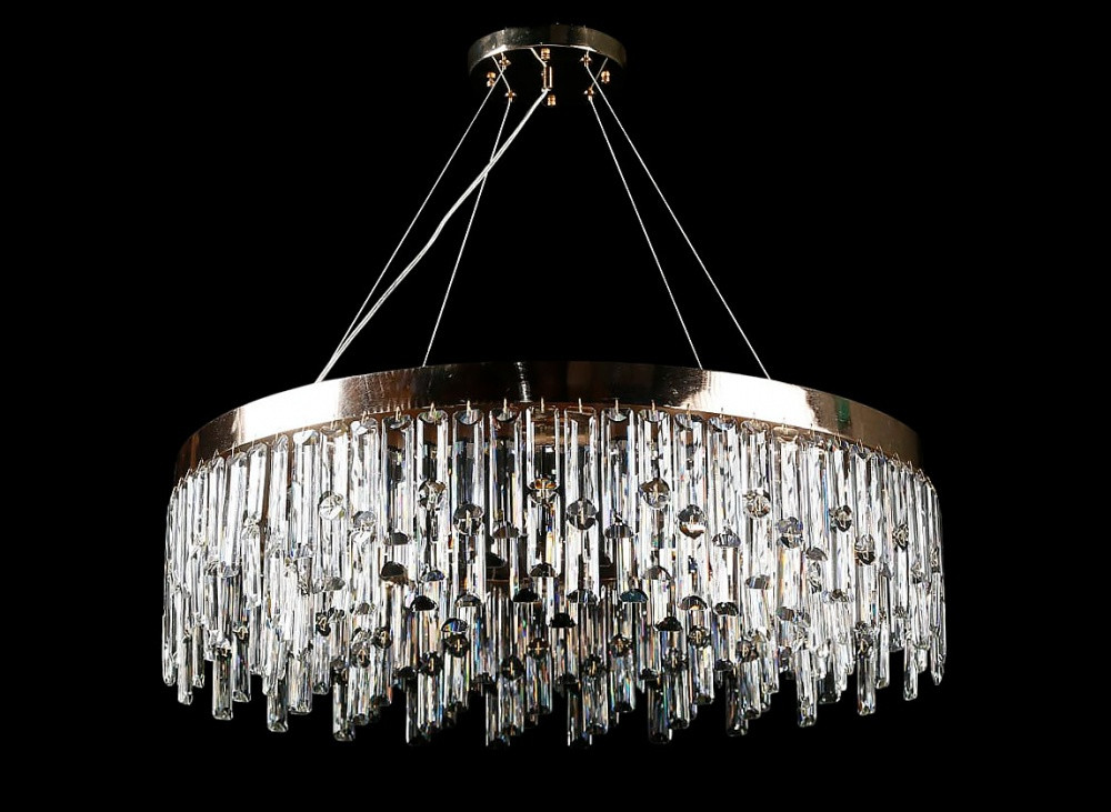Велика кришталева люстра L88052/800/10 (GD S), фото 1
