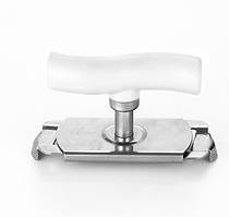 Відкривачка для консервних банок, ключ для гвинтових кришок із різзю, 13х4х5cm, White