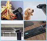 Турбовентилятор портативний ручний акумуляторний Turbo Fan RS-01, фото 3