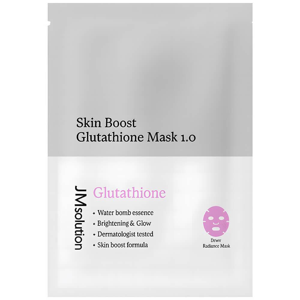 Тканинна маска для обличчя з глутатіоном JM Solution Skin Boost Glutathione Mask 1.0, фото 1