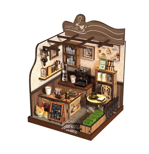 Румбоксу Заміська кав'ярня Country Café DIY Mini House Kit AW01-001, фото 1