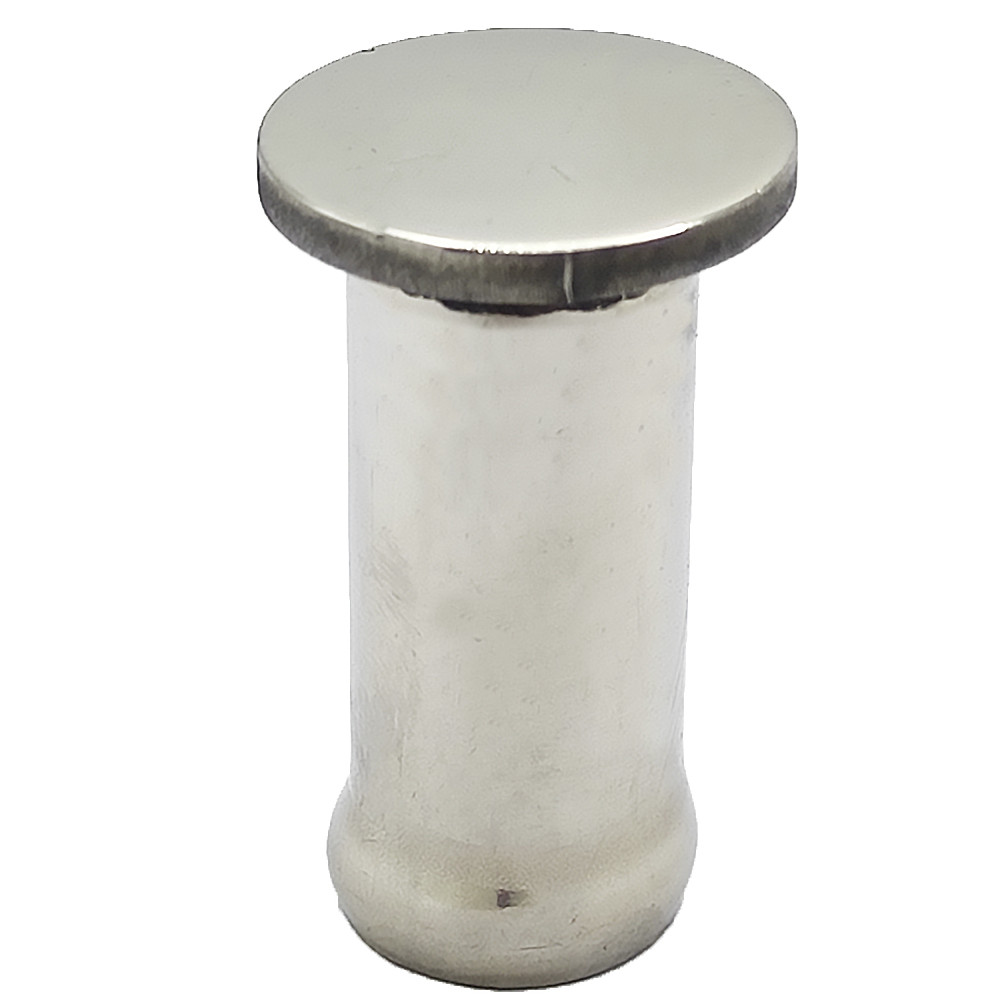 Заглушка 12 мм тосольна з нержавіючої сталі, фото 1