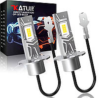 Автомобільні led лампи H3 KATUR 80W 6000K 2шт