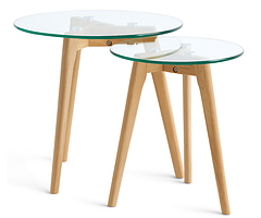 Комплект журнальних столиків Мілан