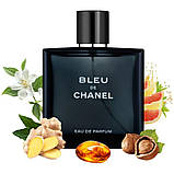 Чоловіча туалетна вода Chanel Bleu de Chanel Парфуми для чоловіків 100 мл, фото 4