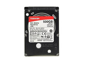 Жорсткий диск SATA III HDD 2.5 дюйма 500GB Toshiba Mobile L200 (HDWK105UZSVA) 5400rpm 8MB новий