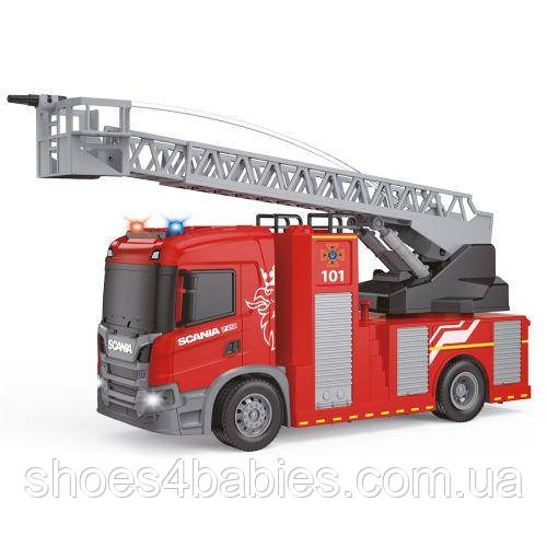 Автомодель серії "Big Truck" – ПОЖЕЖНА МАШИНА SCANIA (світло, звук)
