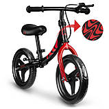 Біговел Ricokids Fun Adventure 12" чорно-червоний, фото 2