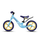 Біговел Ricokids FUNNU 12" блакитно-фіолетовий, фото 3