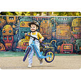 Біговел Ricokids FUNNU 12" блакитно-фіолетовий, фото 4