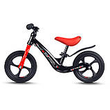 Біговел Ricokids FUNNU 12" чорно-червоний, фото 2