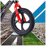 Біговел Ricokids FUNNU 12" чорно-червоний, фото 8