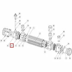 Фітинг-корзина теплообмінника G2 Elecro, 2 шт.
