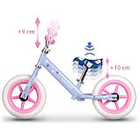 Біговел Ricokids RK-607 12" бузковий, фото 10