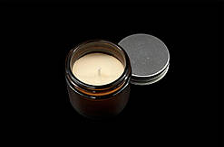 Аромасвічка з ґнітом. Кориця та ваніль. 50х55мм