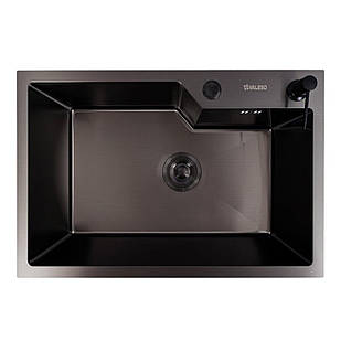 65*43 Мийка PVD чорна Valeso Handmade (3,0/0,8)