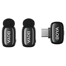 Мікрофон петличний бездротовий BOYA mini-23 (Type-C) black