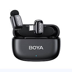 Мікрофон петличний бездротовий BOYA mini-20 (Type-C) black