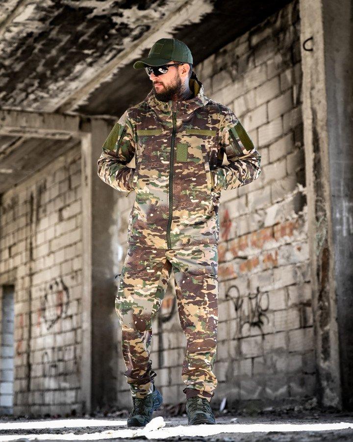 Тактичний костюм софтшел REVIVAL мультикам НП4885, фото 1