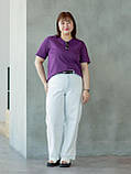 Футболка жіноча Supima UNIQLO 1159844182 (Фіолетовий M), фото 3