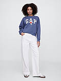Жіночий світшот на флісі GAP з принтом Snoopy 1159844496 (Синій XXL), фото 3