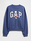 Жіночий світшот на флісі GAP з принтом Snoopy 1159844496 (Синій XXL), фото 5