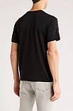 Чоловічі футболки з логотипом Calvin Klein 1159844241 (Чорний M), фото 2