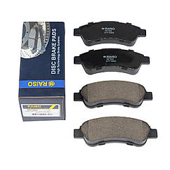 Колодки гальмівні задні Raiso(Швеція) Citroen Jumper, Сітроен Джампер 06-