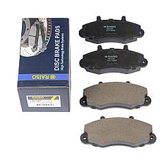 Колодки гальмові передні Raiso(Швеція) Ford Transit, Форд Транзит 94-00