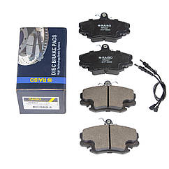 Колодки гальмівні передні Raiso(Швеція) Renault Sandero , Рено Сандеро (З датчиком) 98-