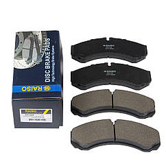 Колодки гальмівні задні Raiso(Швеція) Iveco Daily, Івеко Дейлі (Спарка) 99-