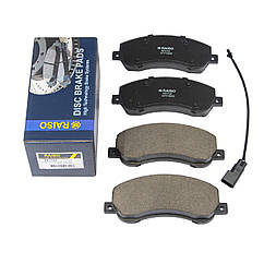 Колодки гальмівні передні Raiso(Швеція) Ford Transit,Форд Транзит V347 (З датчиком) 06-